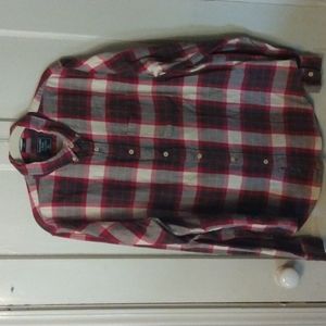 Flannel Abercrombie and Fitch Men's Long Sleeve Shirt